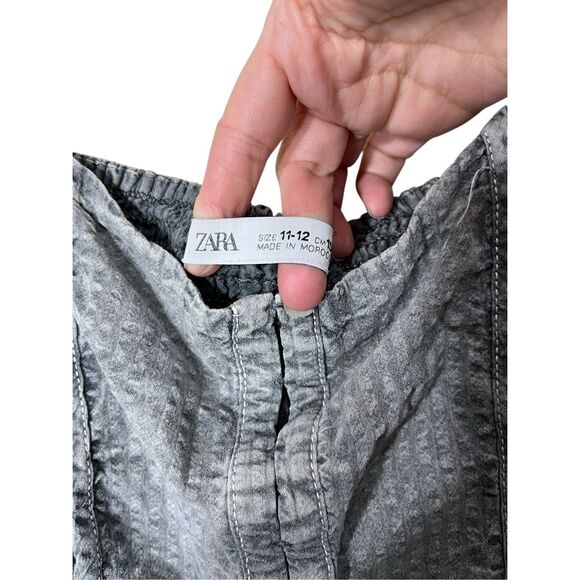 Zara Girls Gray Dress Size 11-12 - Picture 5 of 7